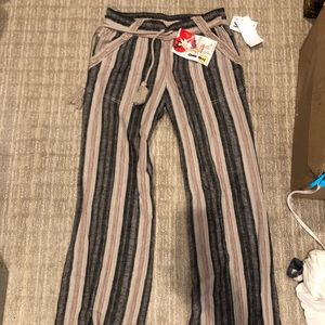 Wide Leg stripe pants